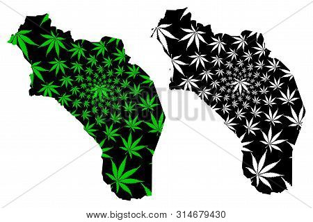 La Rioja (region Of Argentina, Argentine Republic, Provinces Of Argentina) Map Is Designed Cannabis 