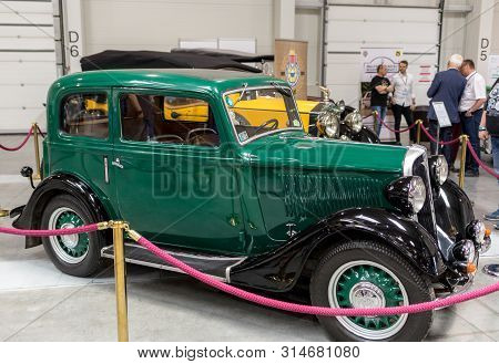 Cracow, Poland - May 18, 2019: Fiat 508 Iii Junak  At Moto Show In Krakow. Produced In 1935 Year