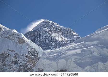 Mount Everest 8,848 M The Highest Mountain Abobe Sea Level Known In Nepali As Sagarmatha And In Tibe