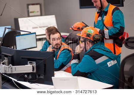 Tobolsk, Russia - July 23. 2019: Sibur Company. Plant On Processing Of Hydrocarbonic Raw Materials. 
