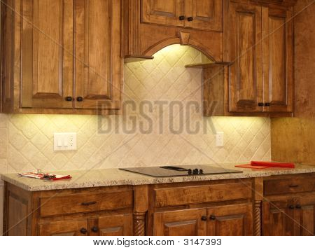 Armários de cozinha de bordo de luxo modelo casa 2