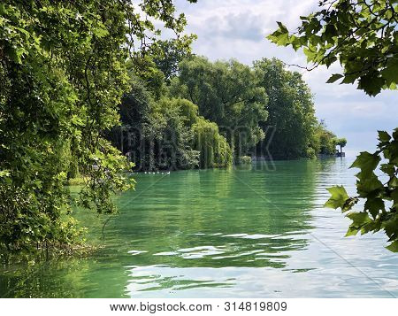 Landscape Of The Lake Constance By The Mainau Island (flower Island Mainau On The Lake Constance) - 