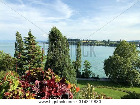 Landscape Of The Lake Constance By The Mainau Island (flower Island Mainau On The Lake Constance) - 