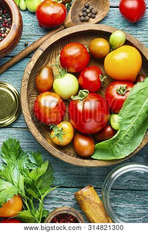 Autumn Canning Tomatoes