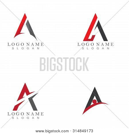 A Letter Logo Business Template Vector