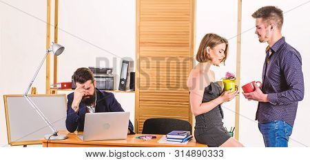 More Than Just Friends. Sexual Desire. Flirting And Seduction. Flirting With Coworker Coffee Break. 