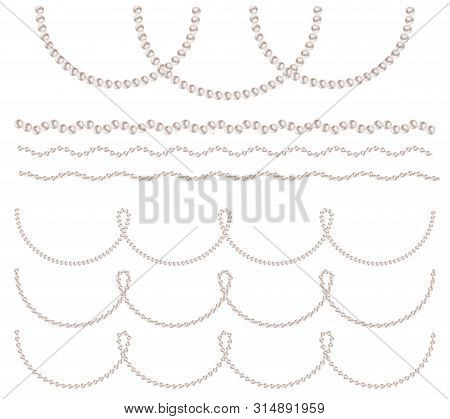Pearl Borders For Wedding And Party Decoration