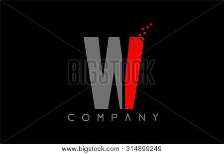 Red Black Alphabet Vector & Photo (Free Trial) | Bigstock