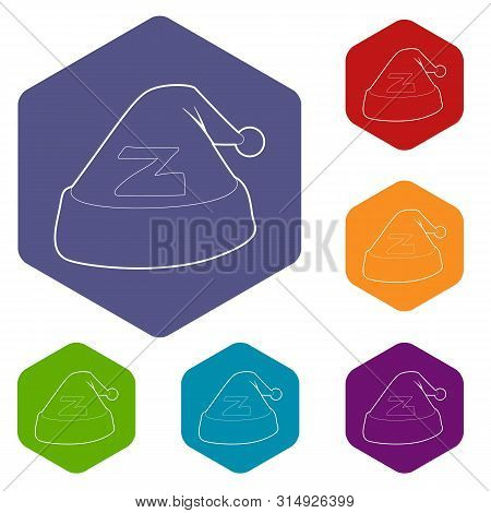 Cap For Sleep Icon. Outline Illustration Of Cap For Sleep Vector Icon For Web Design