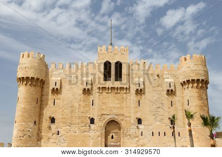 Citadel Of Qaitbay In Alexandria, Egypt