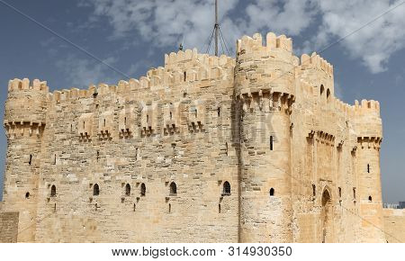 Citadel Of Qaitbay In Alexandria, Egypt