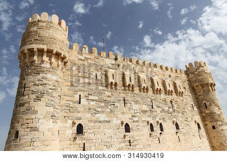 Citadel Of Qaitbay In Alexandria, Egypt