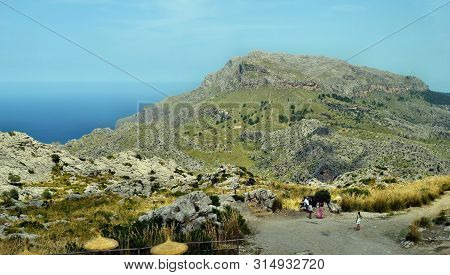 View Od The Snake Road In Sa Calobra