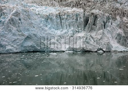 Pia Glacier In Patagonia. Chile. South America