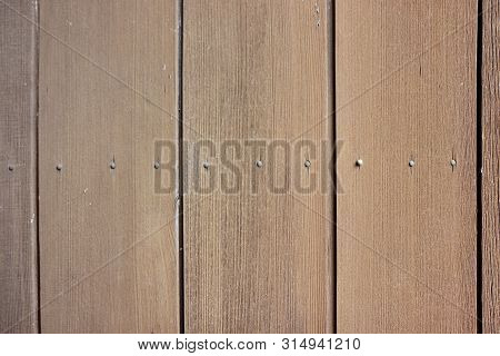 Close Up ,texture Of Old Wood Japanese Art Of Outsite Temple Wall.