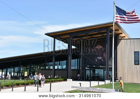 Tillamook, Or - Jun 9: Tillamook Creamery In Tillamook, Oregon, As Seen On Jun 9, 2019. It Offers Se