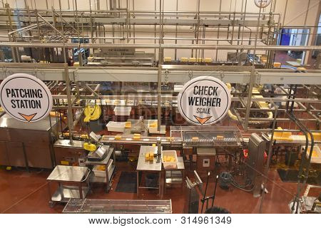Tillamook, Or - Jun 9: Tillamook Creamery In Tillamook, Oregon, As Seen On Jun 9, 2019. It Offers Se