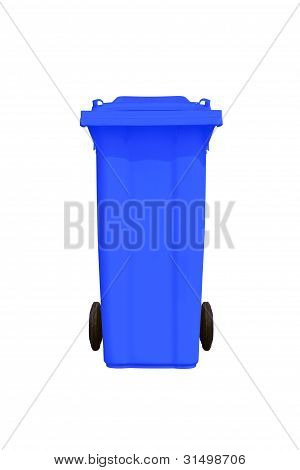 Cestino grande blu