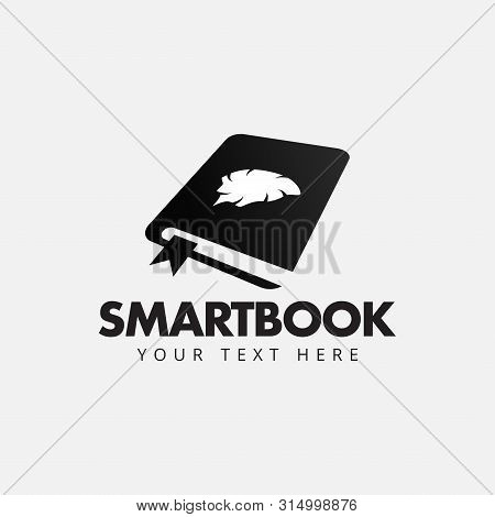 Smartbook Logo Design Template Vector Isolated Illustration