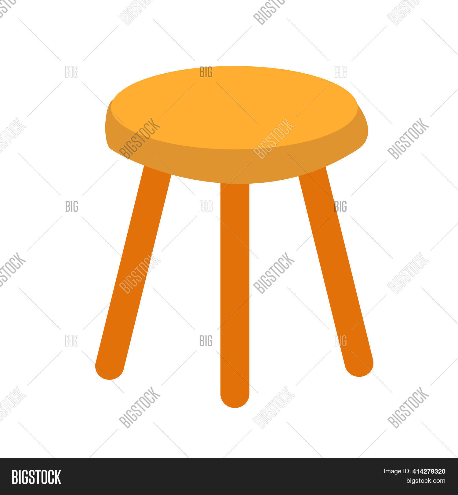Three Legged Stool Image & Photo (Free Trial) Bigstock