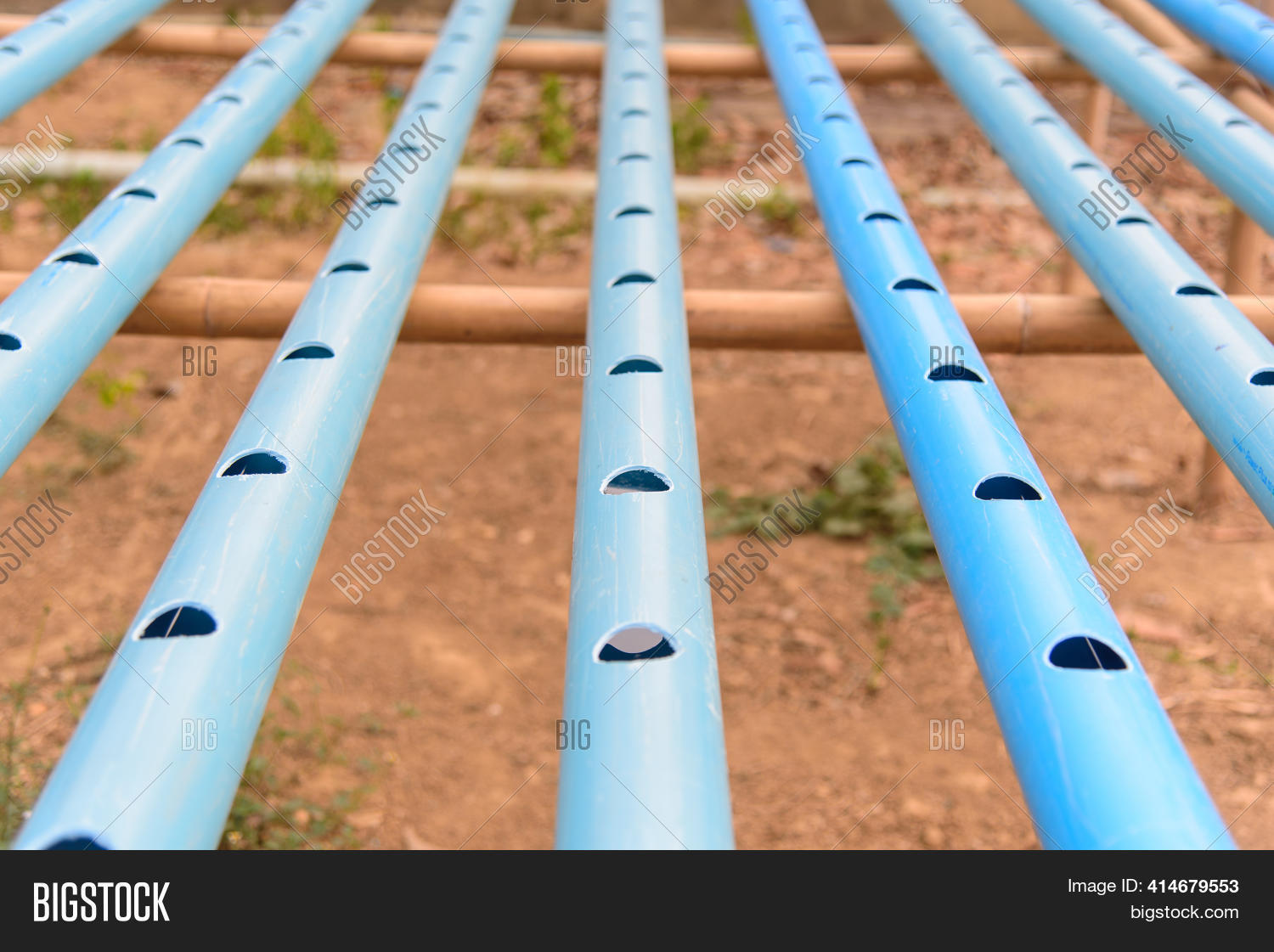 Perforated Pvc Pipe By Image & Photo (Free Trial) Bigstock