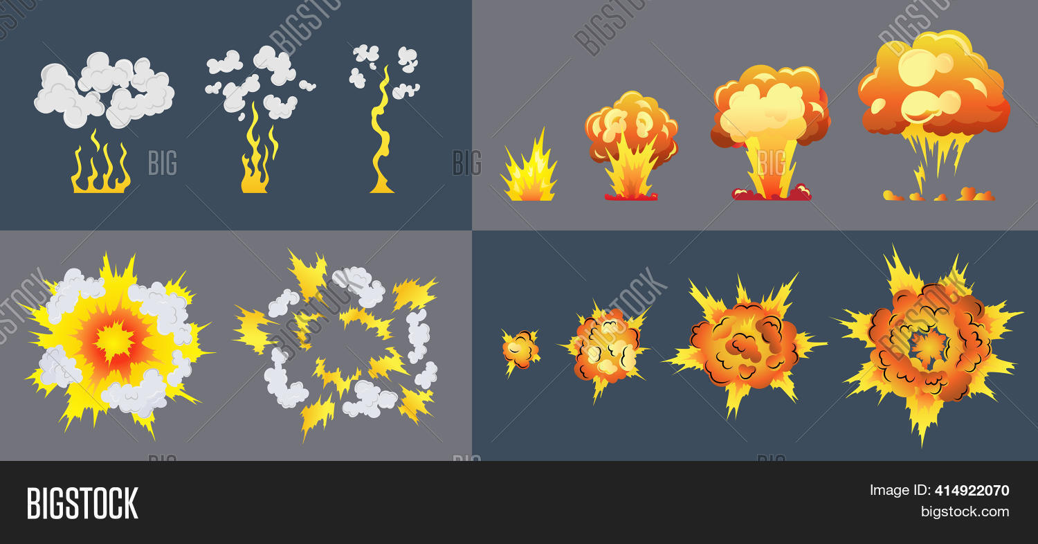 Cartoon Explosion Image & Photo (Free Trial) | Bigstock