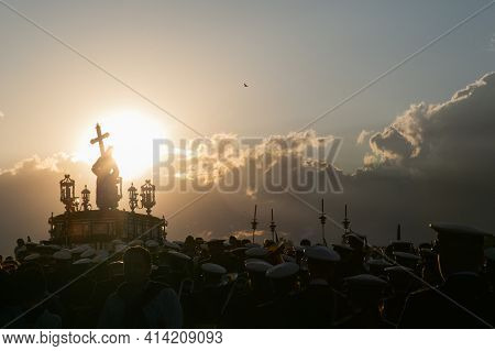 Cordoba, Spain - April 15, 2019:easter Monday In Cordoba Spain