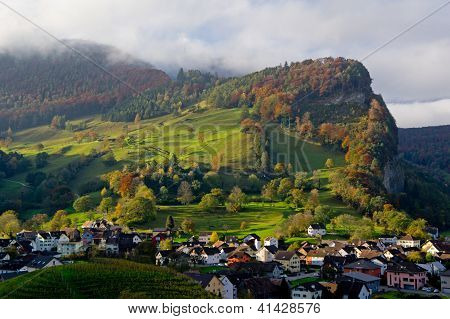 Balzers, Lichtenstein peyzaj