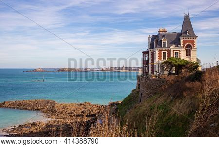 Splendid Belle Epoque house in Dinard, Brittany, France