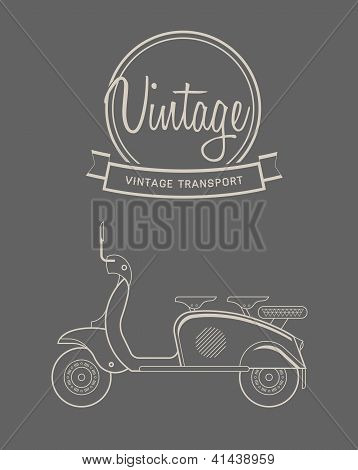 Vintage cykel