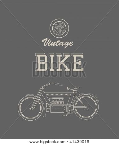 Vintage cykel