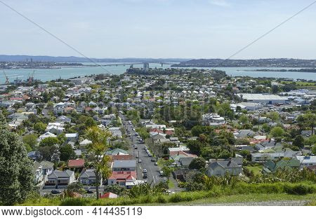 Scenery Around Devonport, A Harbourside Suburb Of Auckland In New Zealand