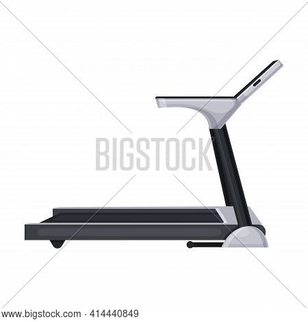 Treadmill Vector Icon.cartoon Vector Icon Isolated On White Background Treadmill.