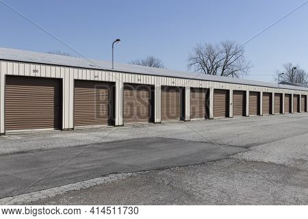 Self Storage And Mini Storage Garage Units.