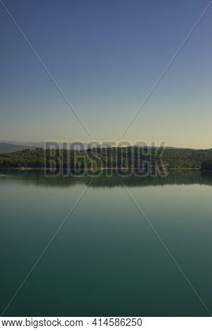 The Sichar Reservoir In Ribesalbes, Castellon