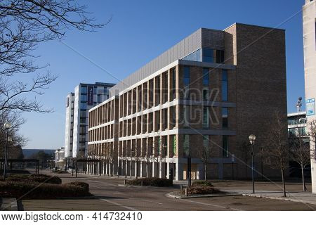 Offices On Avebury Boulevard In Milton Keynes, Buckinghamshire In The Uk, Taken On The 24th November