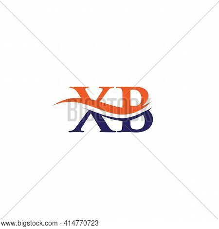 Xb Logo Design. Initial Xb Letter Logo Design.