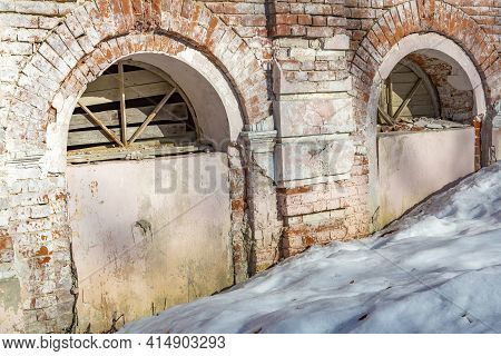Architecture Of The Territory Of The Apraksin Manor In The Village Of Olgovo, Russia