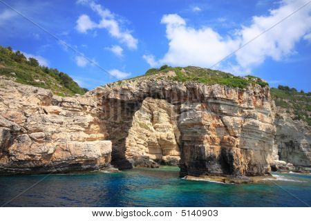 Anti-île de Paxos Grèce