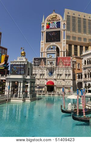 The Venetian Sign In Las Vegas, Nv On April 27, 2013