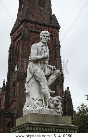 Burns Statue