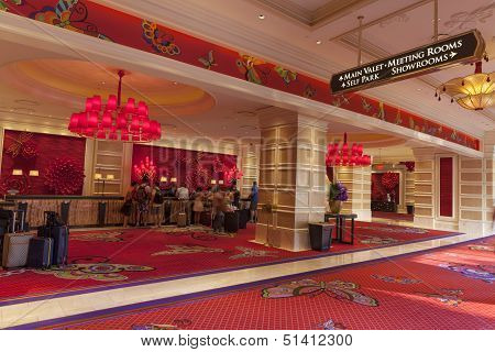 Encore Registration Area In Las Vegas, Nv On August 02, 2013