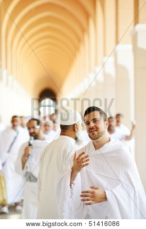 Muslim praying