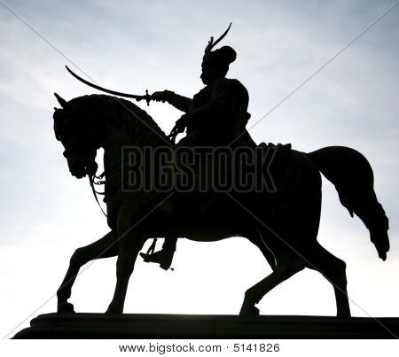 Silhouette Reiter