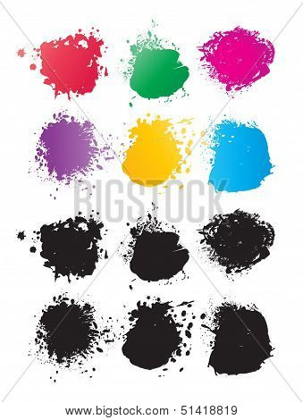 Vector Color Spots
