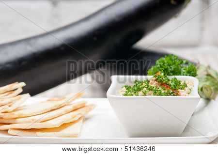 Moutabal Baba Ghanoush Eggplant Dip