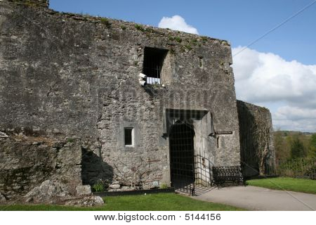 Il castello di Blarney, ingresso principale, Cork, Irlanda