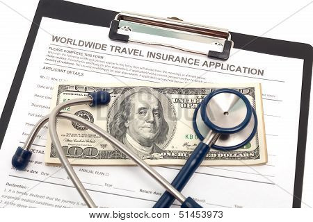 Travel Insurance Application With Cash