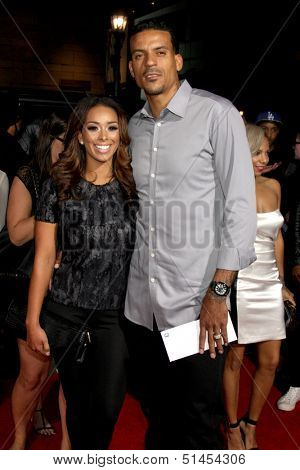 LOS ANGELES - SEP 25:  Gloria Govan, Matt Barns at the 