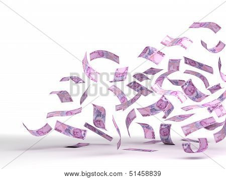 Flying Turkish Lira